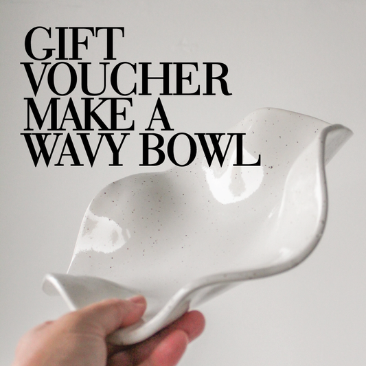 Gift Voucher // Make a Wavy Bowl