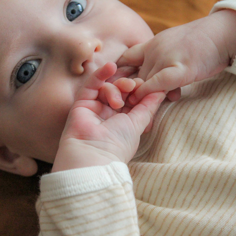 Long Sleeve Onesie / Stripes
