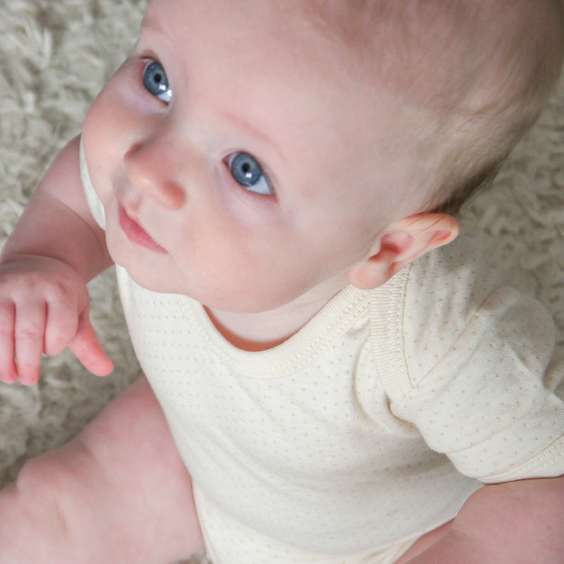 Short Sleeve Onesie / Spots