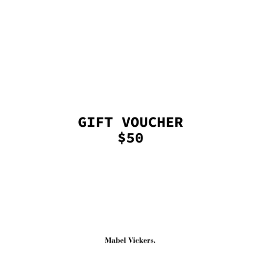 Gift Voucher // $50