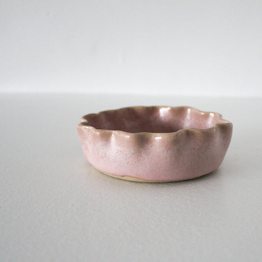 Ripple Edge Bowl / Pink