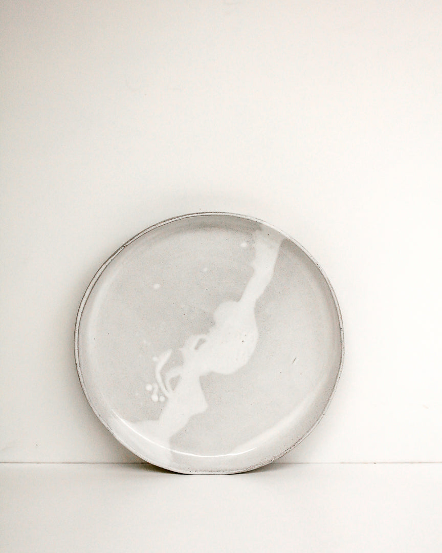 Large Everyday Handmade Stoneware Platter 32cm