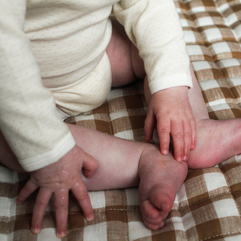 Long Sleeve Onesie / Spots