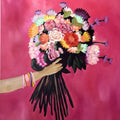 Abbey Merson Rainbow Blooms Greeting Card