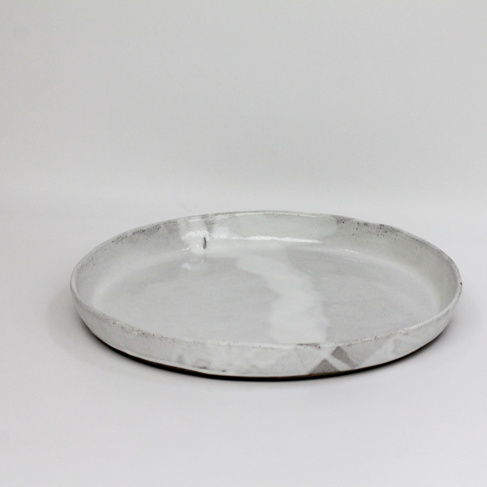 Large Everyday Handmade Stoneware Platter 32cm