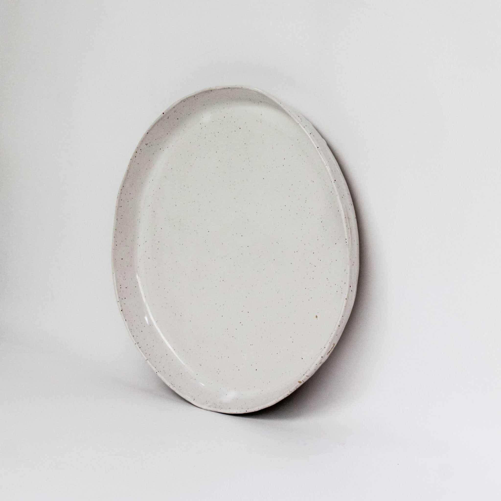 Large Everyday Handmade Stoneware Platter 32cm